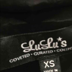 Lulu's Tops - Sale!! Lulu’s laceup top Lulu's Tops - Sale!! Lulu’s laceup top